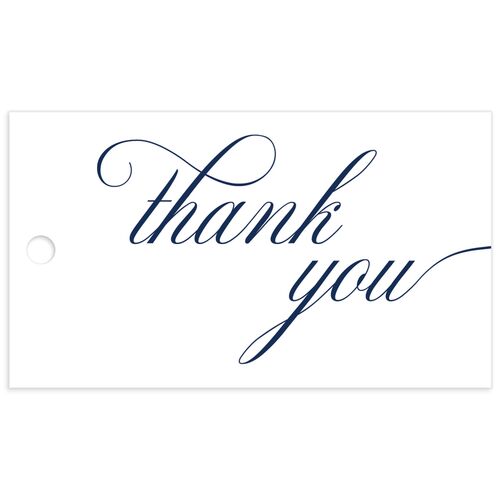 The Union Of Favor Gift Tags Navy Recycled