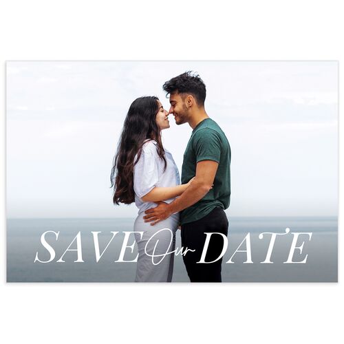 Pack Your Bags Save The Date Postcards Sky
