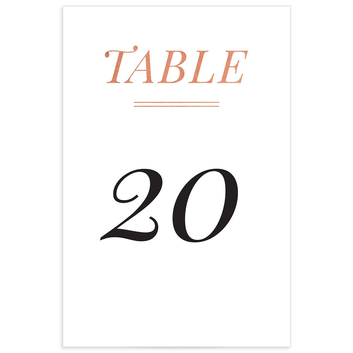 Pack Your Bags Table Numbers
