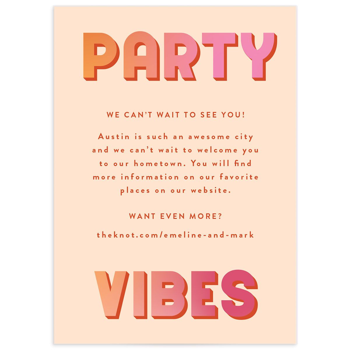 For Like Ever Wedding Enclosure Cards