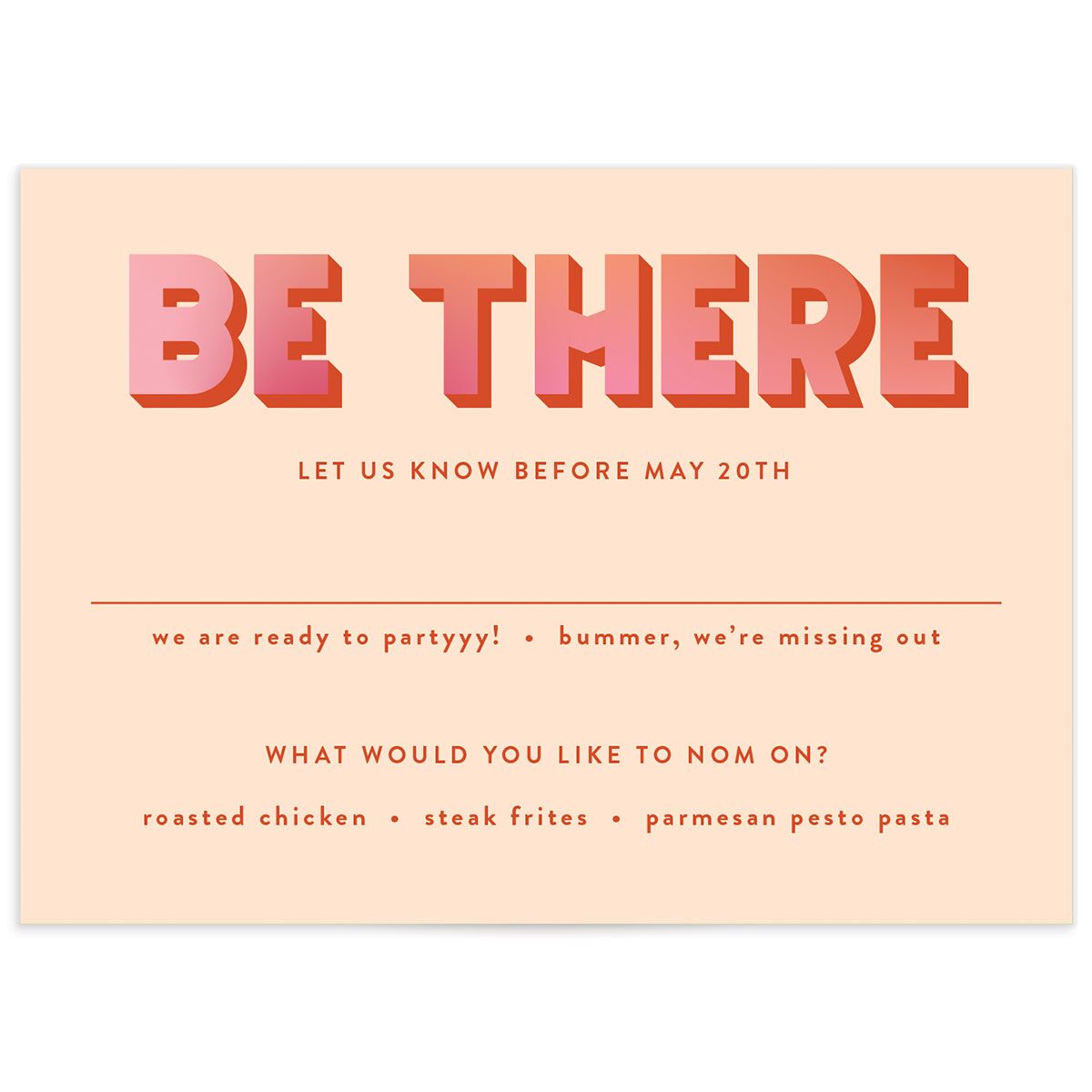 For Like Ever Wedding Response Cards
