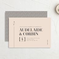 Industrial Palette Wedding Invitations Sand Signature No