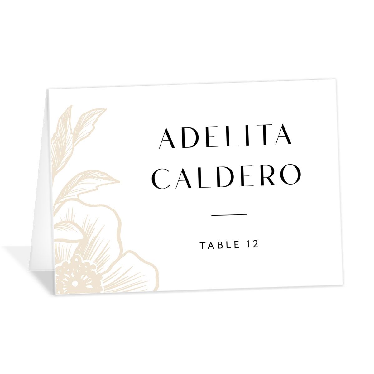 Exotic Place Cards by Vera Wang