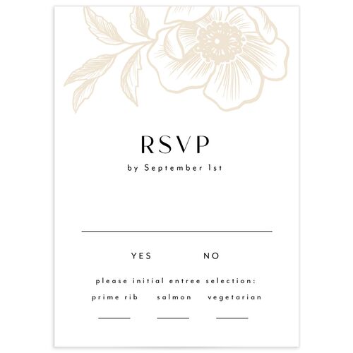 Exotic Wedding Response Cards by Vera Wang - 