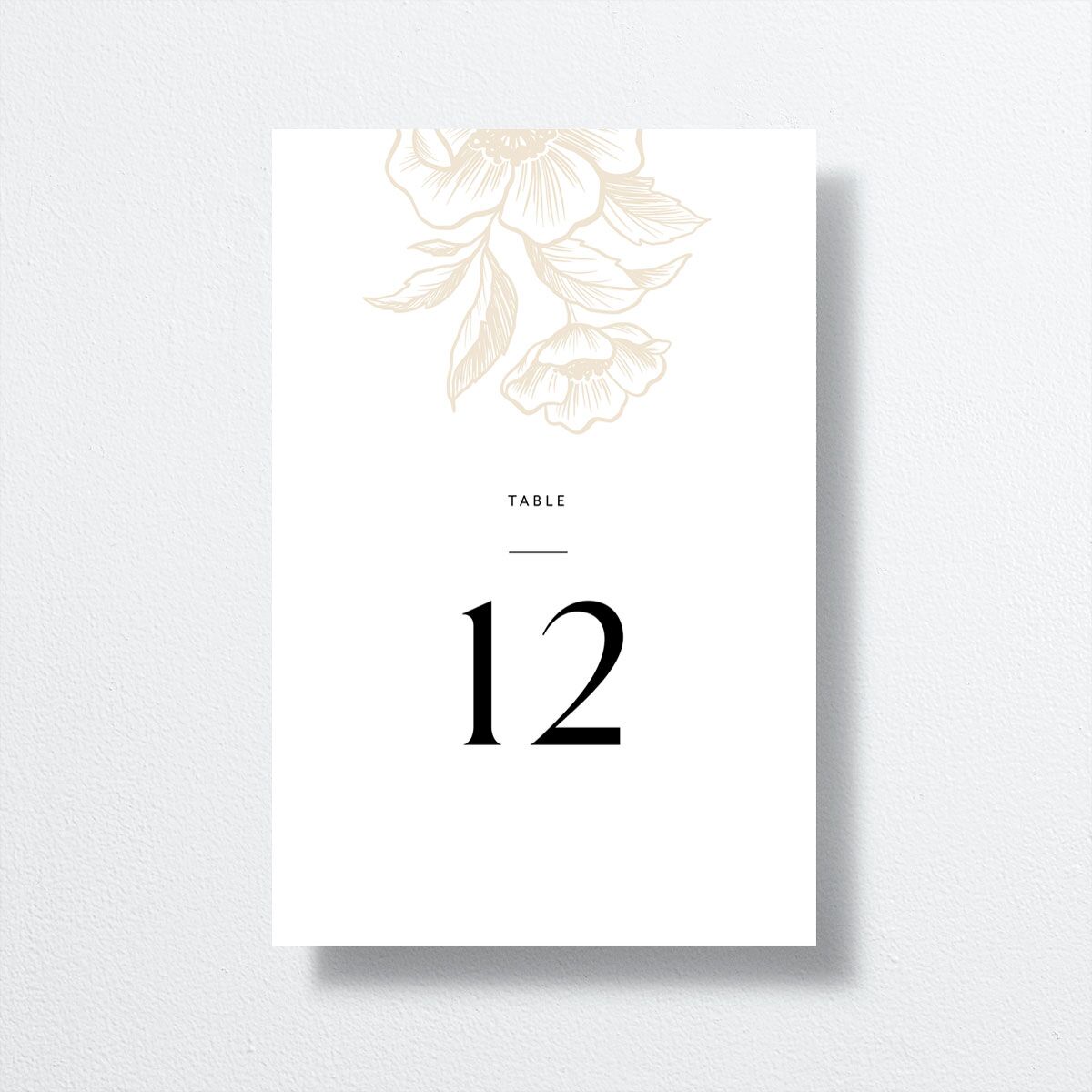 Exotic Table Numbers by Vera Wang back