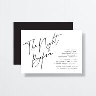 Love Love Rehearsal Dinner Invitations by Vera Wang Pure White Signature