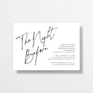Love Love Rehearsal Dinner Invitations by Vera Wang Pure White Signature