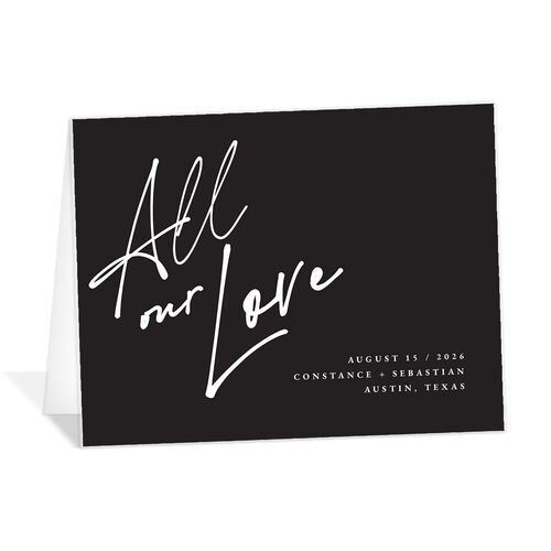 Love Love Thank You Cards by Vera Wang - 