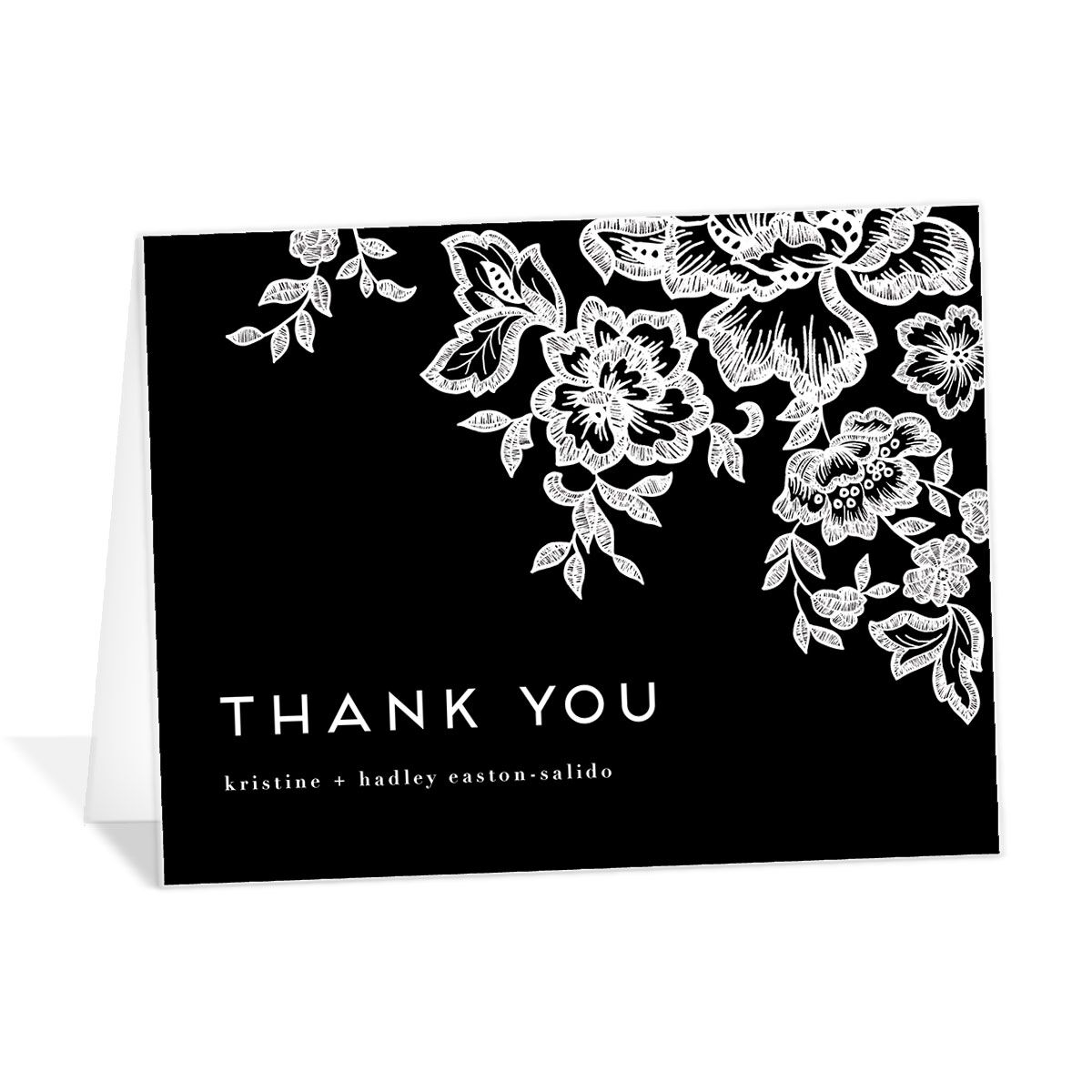 Lace Thank You Cards by Vera Wang
