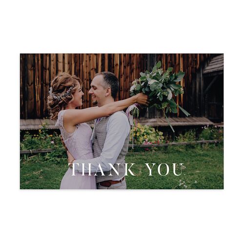 Southern Magnolia Thank You Postcard Mist