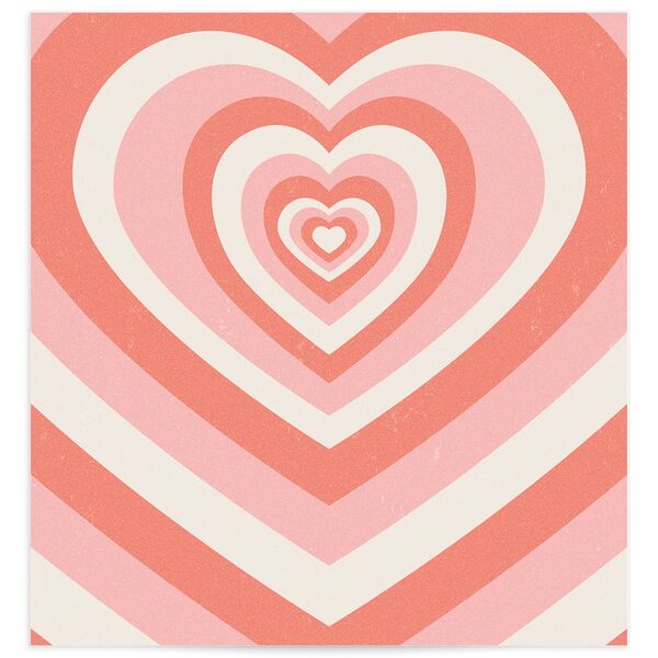 Groovy Lines Envelope Liners Standard Coral Pink