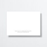 Etched Florals Rehearsal Dinner Invitations by Vera Wang Midnight Signature
