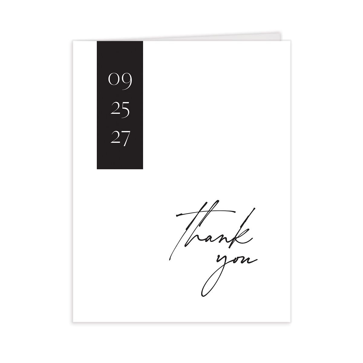 Our Time Thank You Cards by Vera Wang