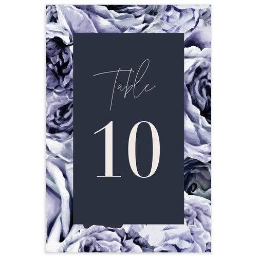 Rose Garden Table Numbers by Vera Wang