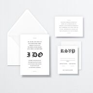 I Do Wedding Invitations by Vera Wang Pure White Signature No