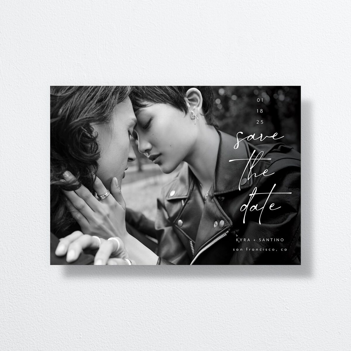 Forever Save The Date Cards by Vera Wang front