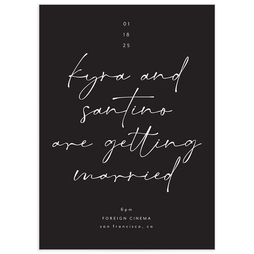Forever Wedding Invitations by Vera Wang