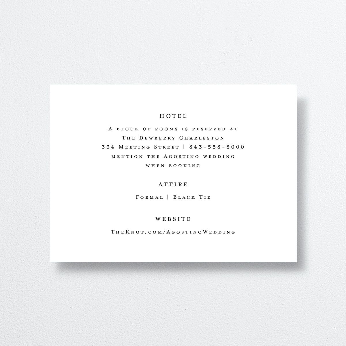 Opulences Wedding Enclosure Cards by Vera Wang back in white