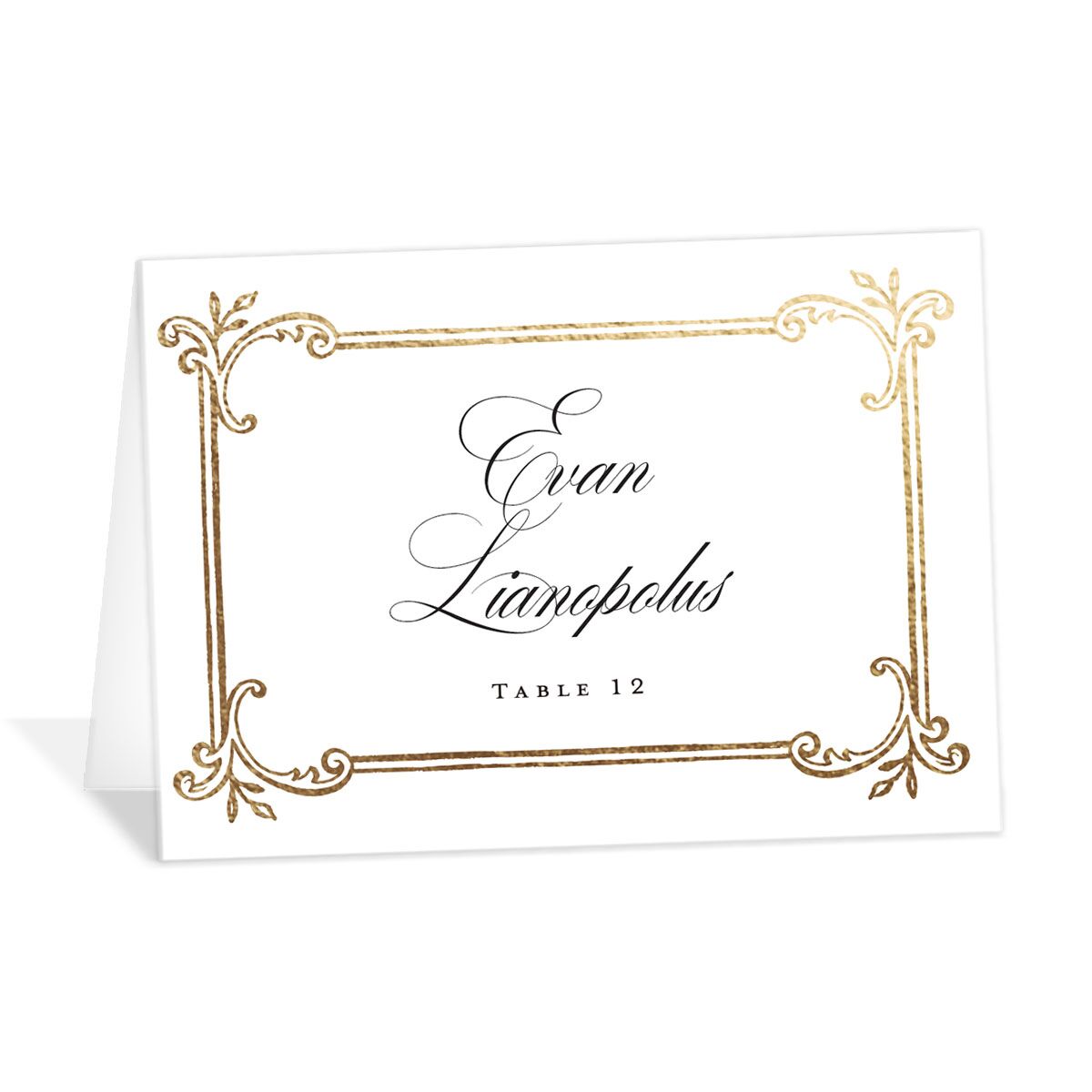 Opulences Place Cards by Vera Wang