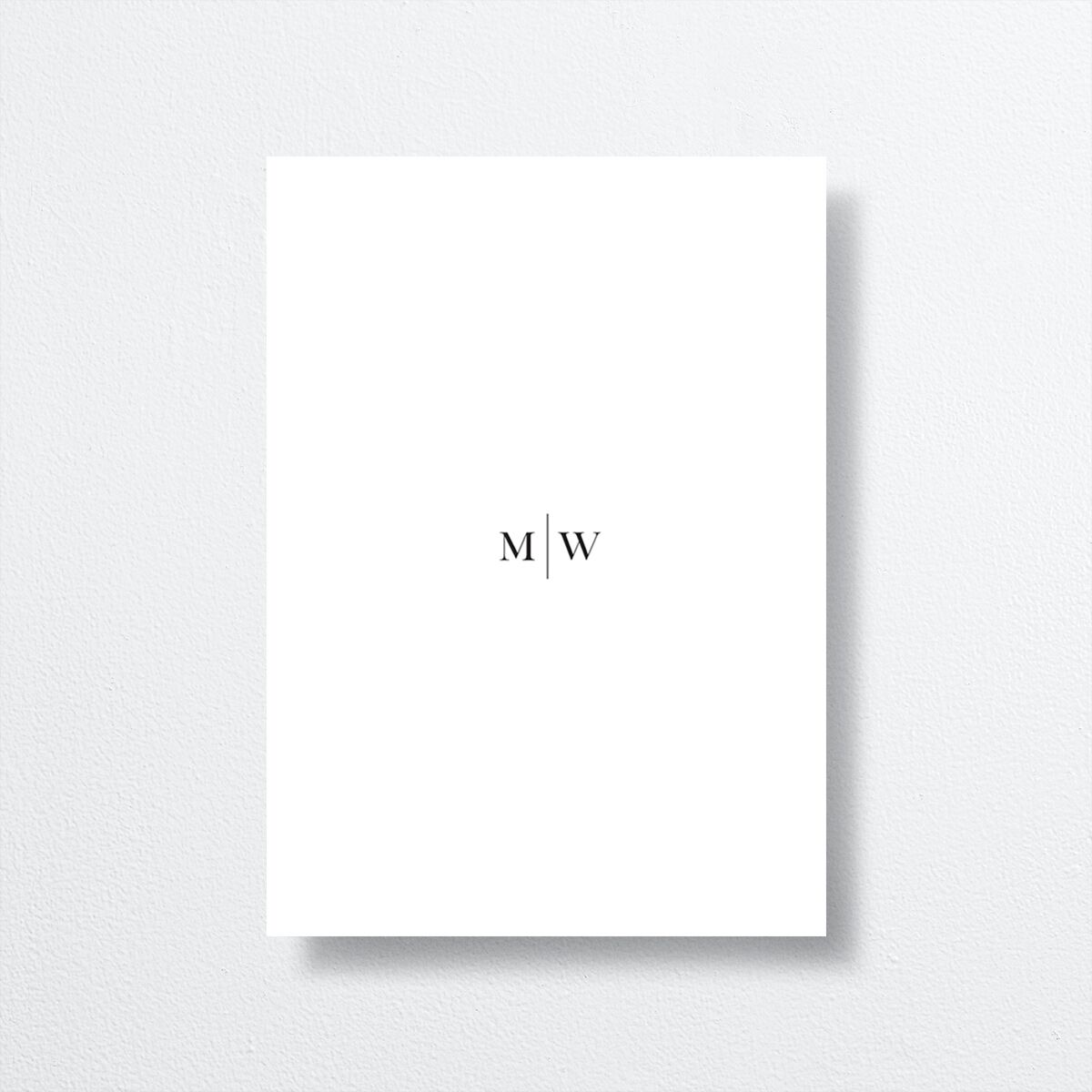 Opulences Wedding Response Cards by Vera Wang back in white