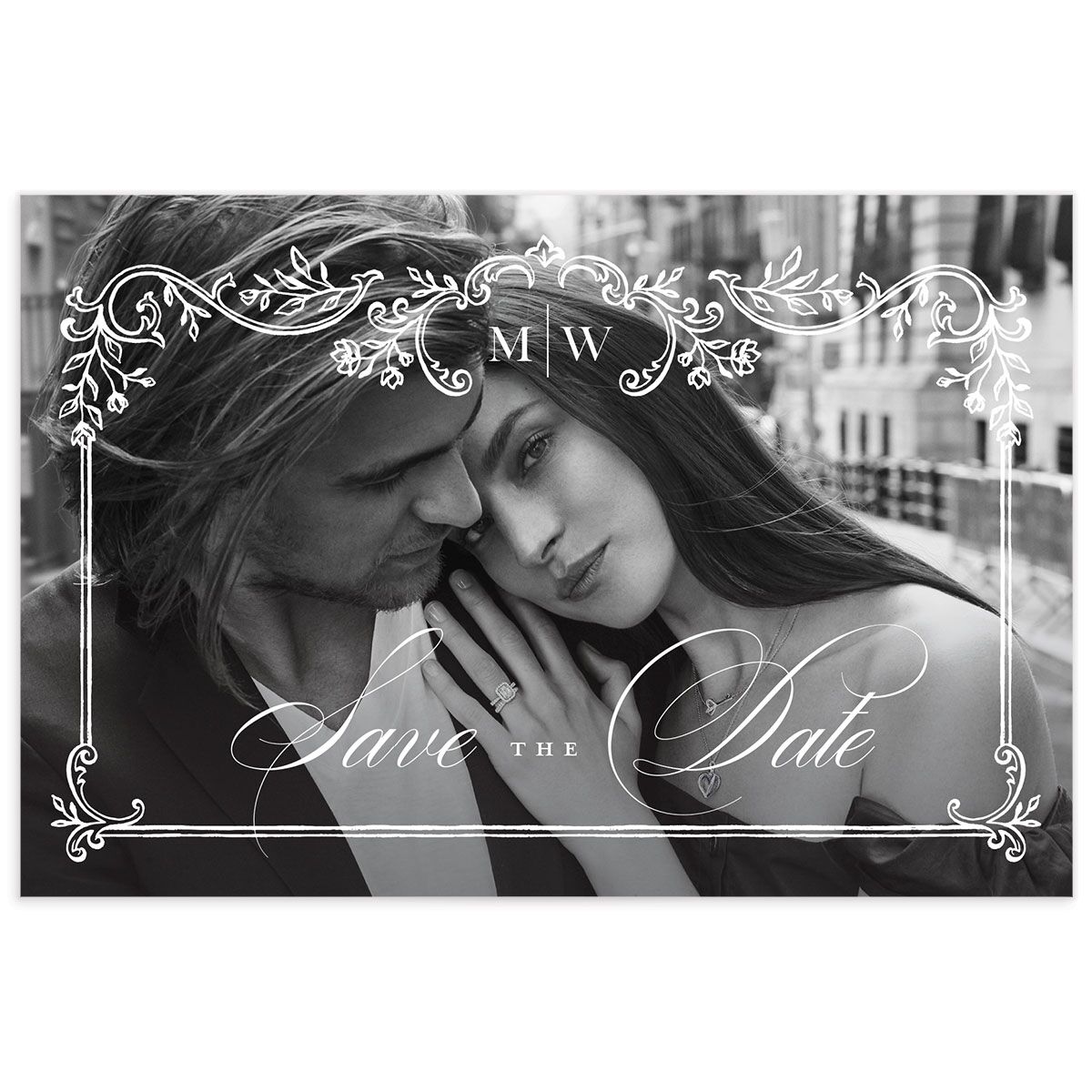 Opulences Save The Date Postcards  by Vera Wang
