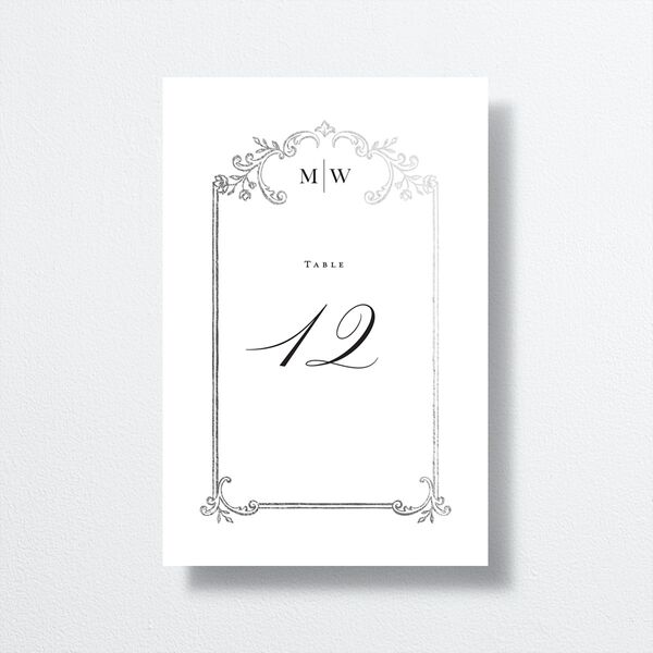 Opulences Table Numbers by Vera Wang front