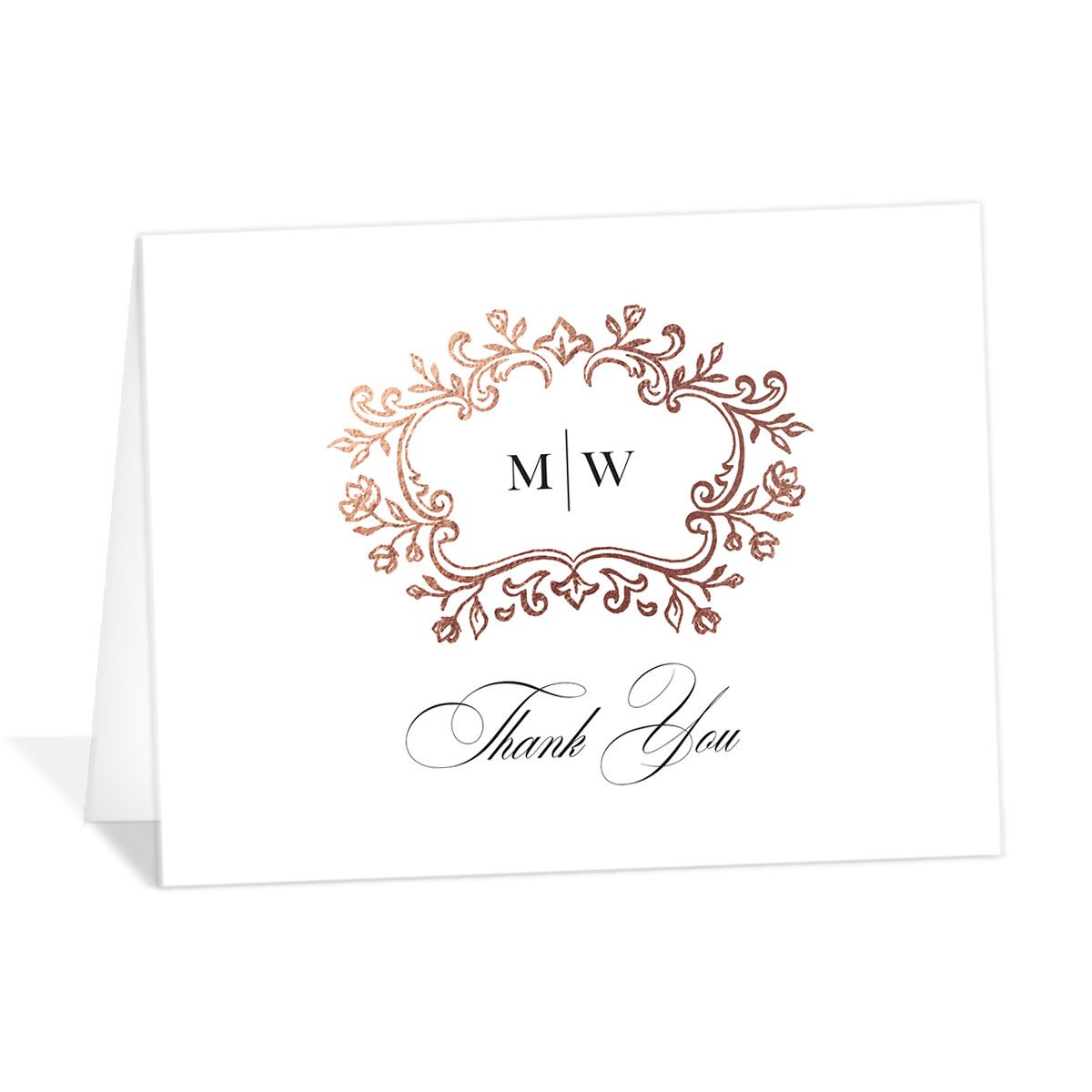 Opulences Thank You Cards by Vera Wang