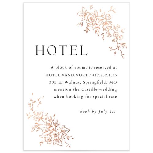 Delicacy Wedding Enclosure Cards by Vera Wang - 