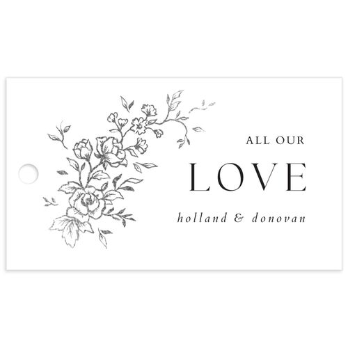 Delicacy Favor Gift Tags by Vera Wang