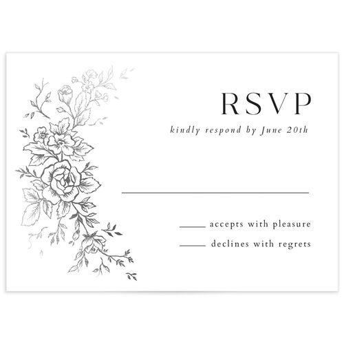 Delicacy Wedding Response Cards by Vera Wang - 