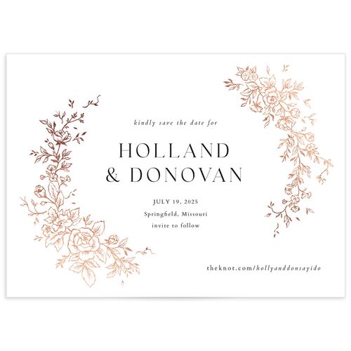 Delicacy Save The Date Cards by Vera Wang - 