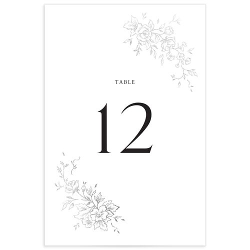 Delicacy Table Numbers by Vera Wang