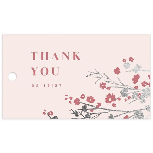 Cherry Blossoms Favor Gift Tags