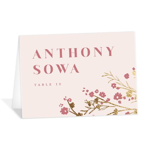 Cherry Blossoms Place Cards