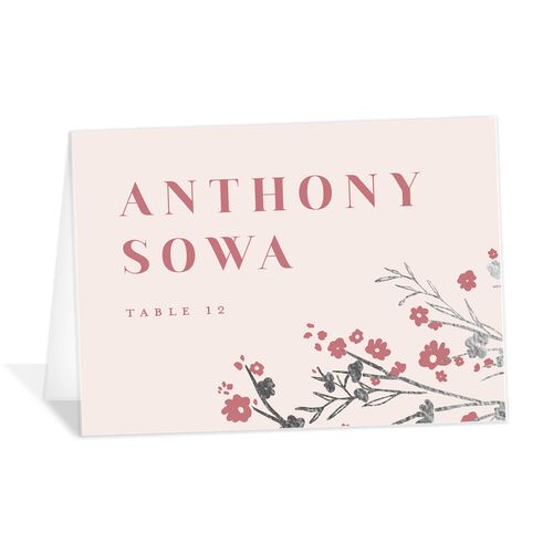 Cherry Blossoms Place Cards