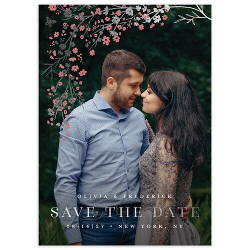 Cherry Blossoms Save The Date Cards - 