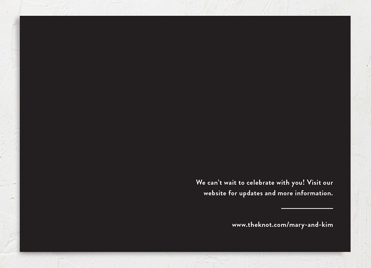 Worth the Wait Save The Date Cards Pure White Signature No