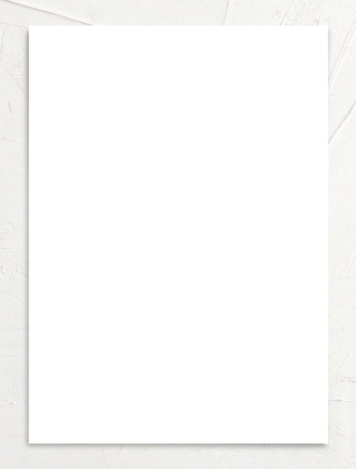 Worth the Wait Wedding Invitations back