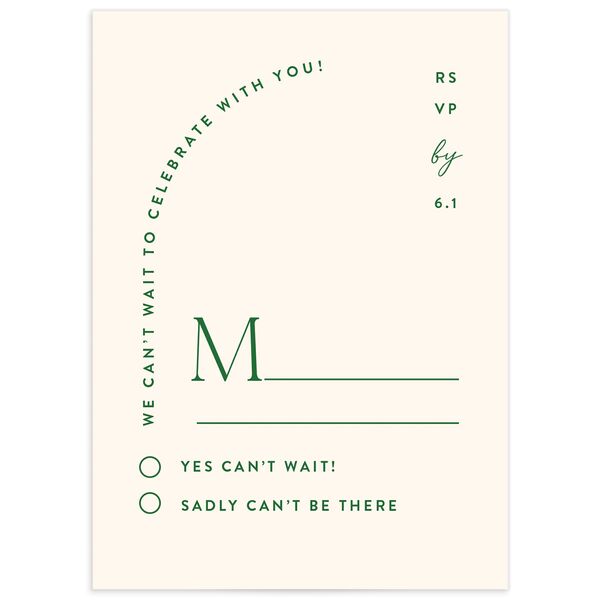 Hawaiian Tropical Orchid Oval Wedding Response Cards Crimson Signature