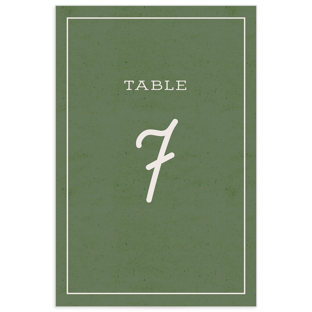 Happy Campers Table Numbers