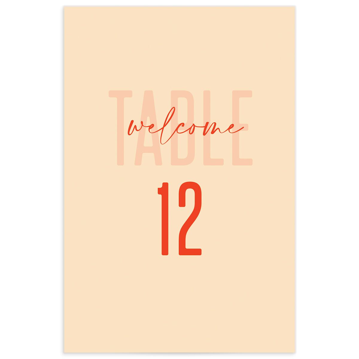 Officially Official Table Numbers