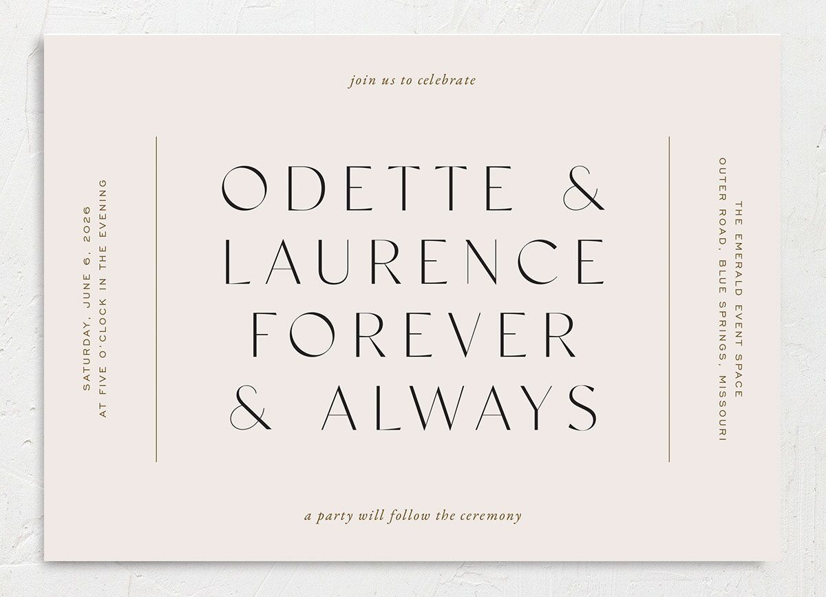 Surround Wedding Invitations Mist Signature No
