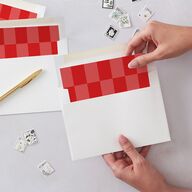 Bold Year Photo Series Envelope Liners Candy Pink Standard