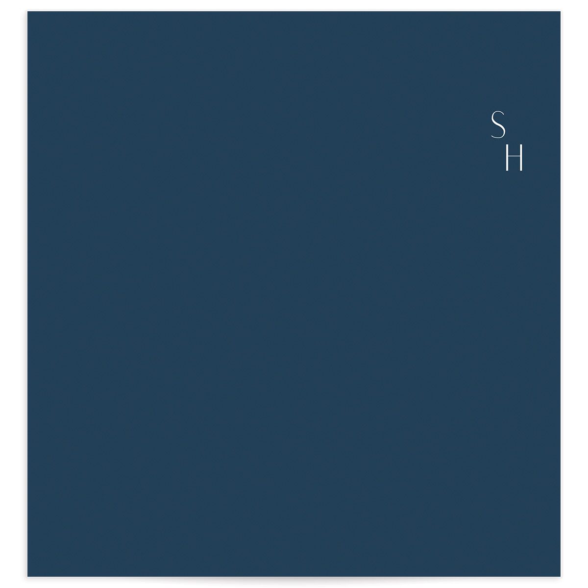 Cascading Florals Standard Envelope Liners Standard Moody Blue