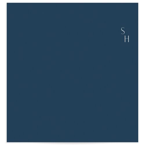 Cascading Florals Standard Envelope Liners Standard Moody Blue