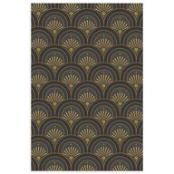 Modern Deco Table Numbers Gold Charcoal Signature