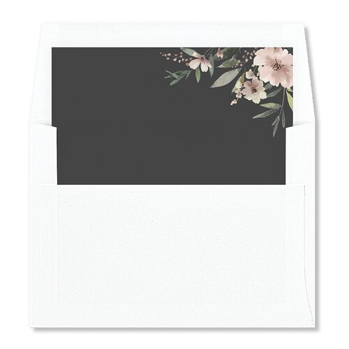 Beloved Union Standard Envelope Liners Charcoal Standard