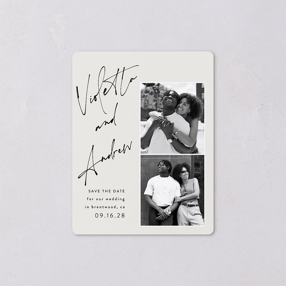 Signed Save The Date Magnets — view 1