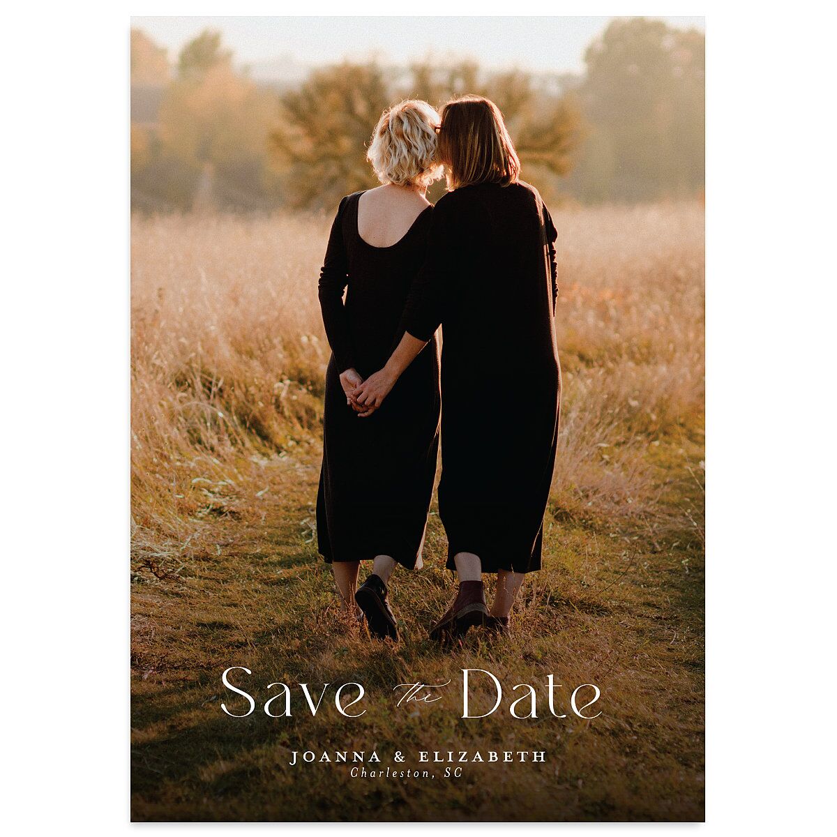 Refined Save The Date Cards