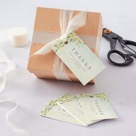 Elegant Italy Favor Gift Tags Thyme Signature